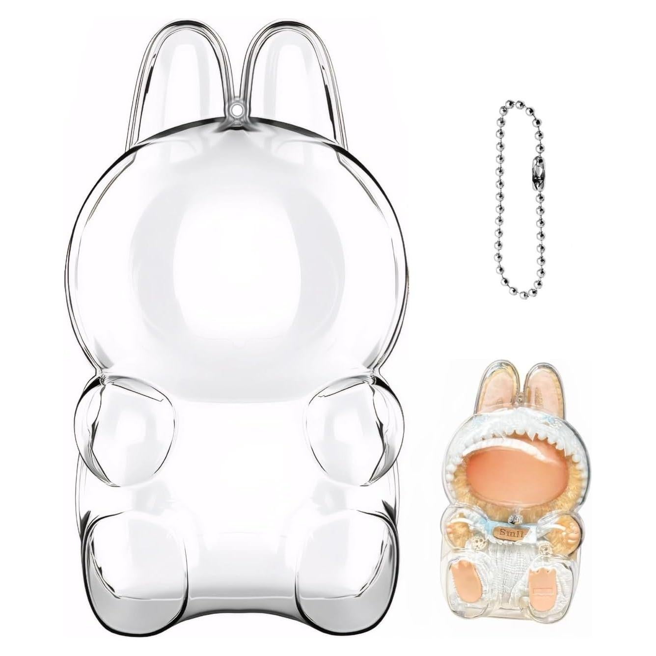 Funda Protectora Acrílica Labubu Have a Seat 15 cm