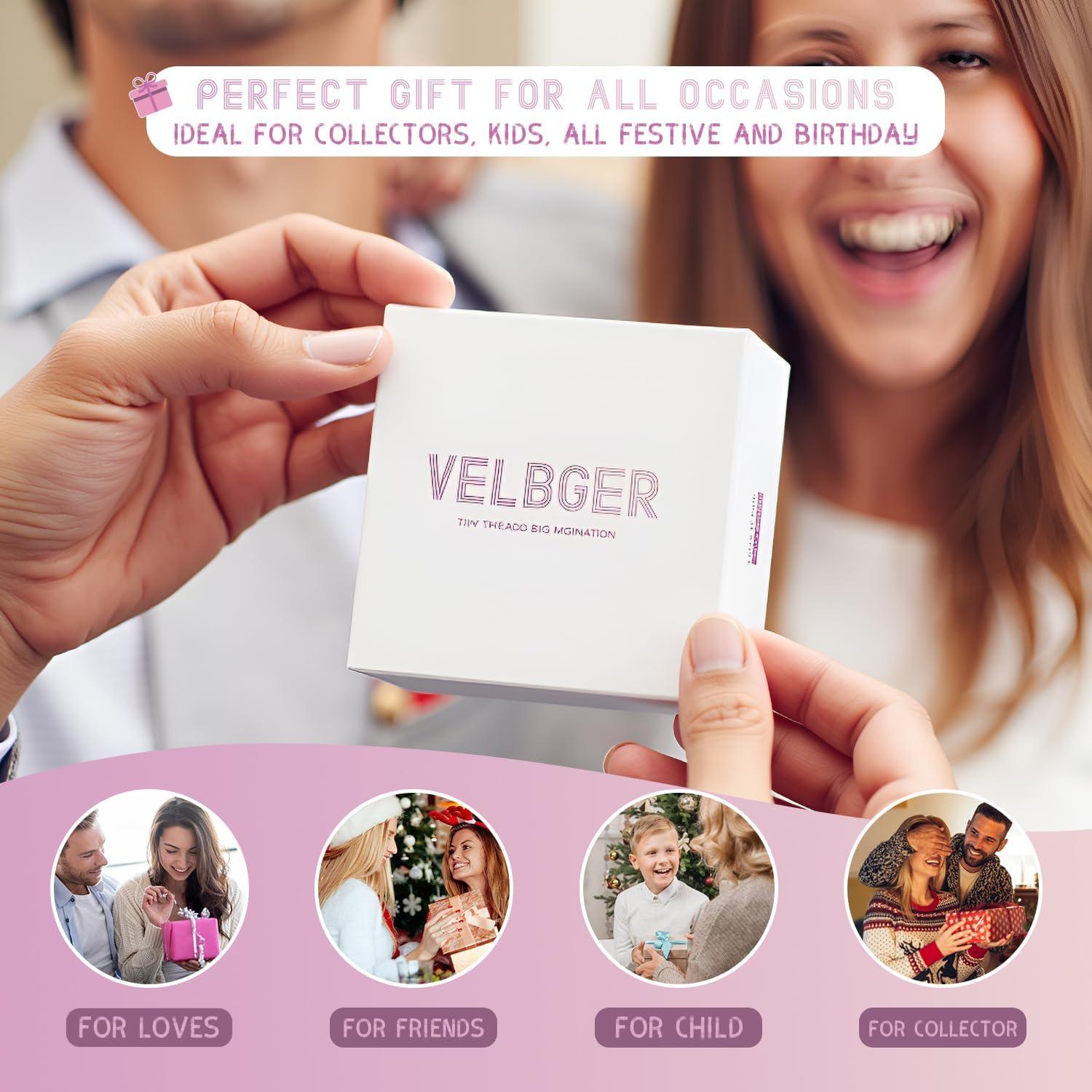 Ropa de muñeca VELBGER 17cm con accesorios premium 5 piezas