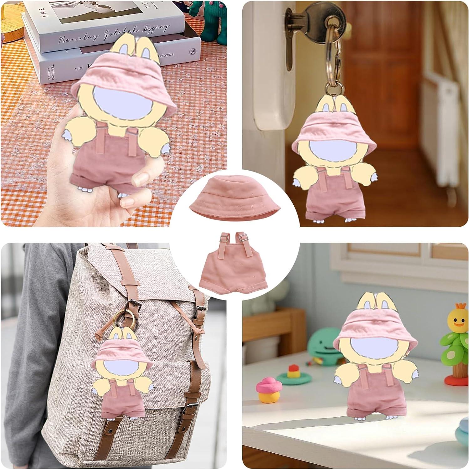 Conjunto de Ropa Rosa para Muñecas de 17cm WNRTSA