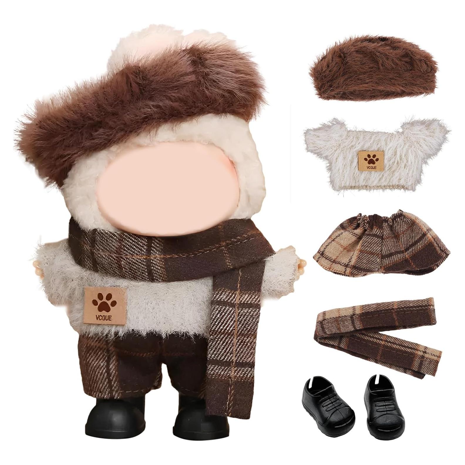 17cm Clothes Set for Doll (4Pcs)