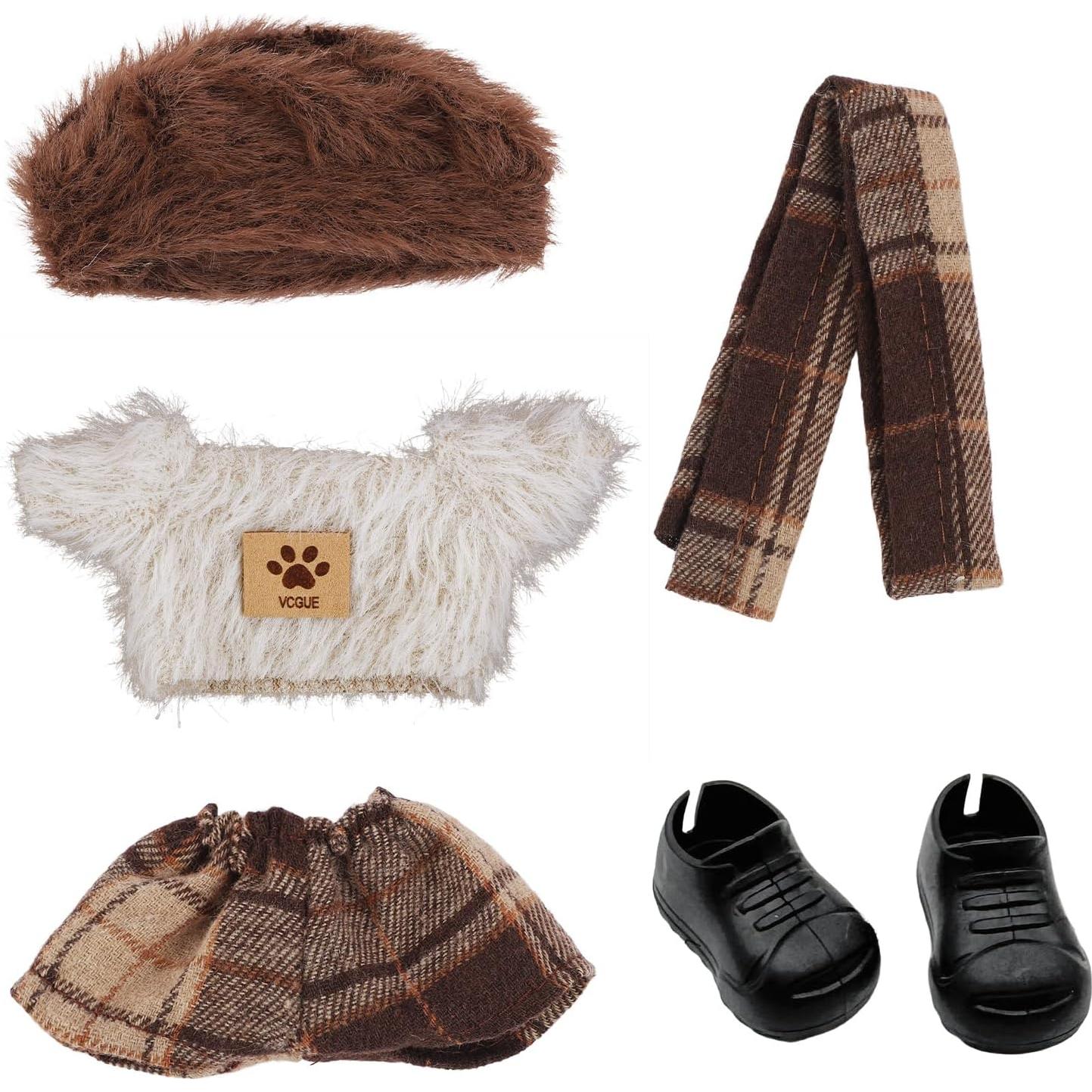 17cm Clothes Set for Doll (4Pcs)