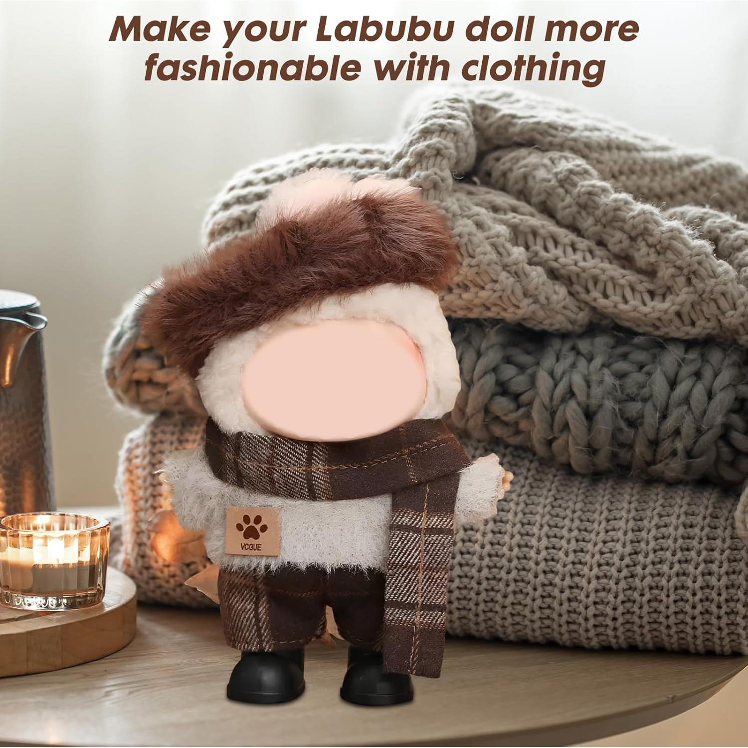 17cm Clothes Set for Doll (4Pcs)