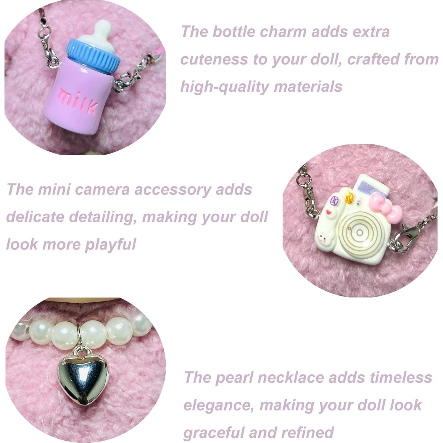 Ropa de Muñeca 5 en 1 Yibokeji para Figuras de 17 cm