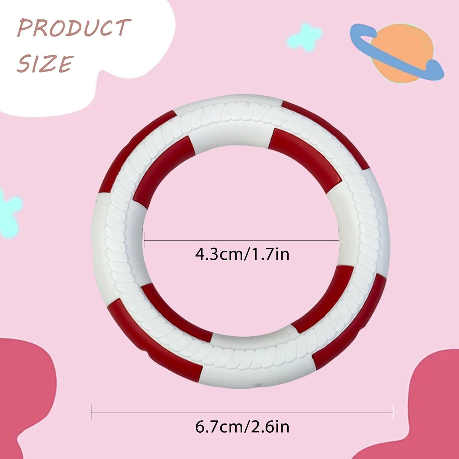 Conjunto de Traje de Baño Labubu 5 Piezas Rosa para Muñecas