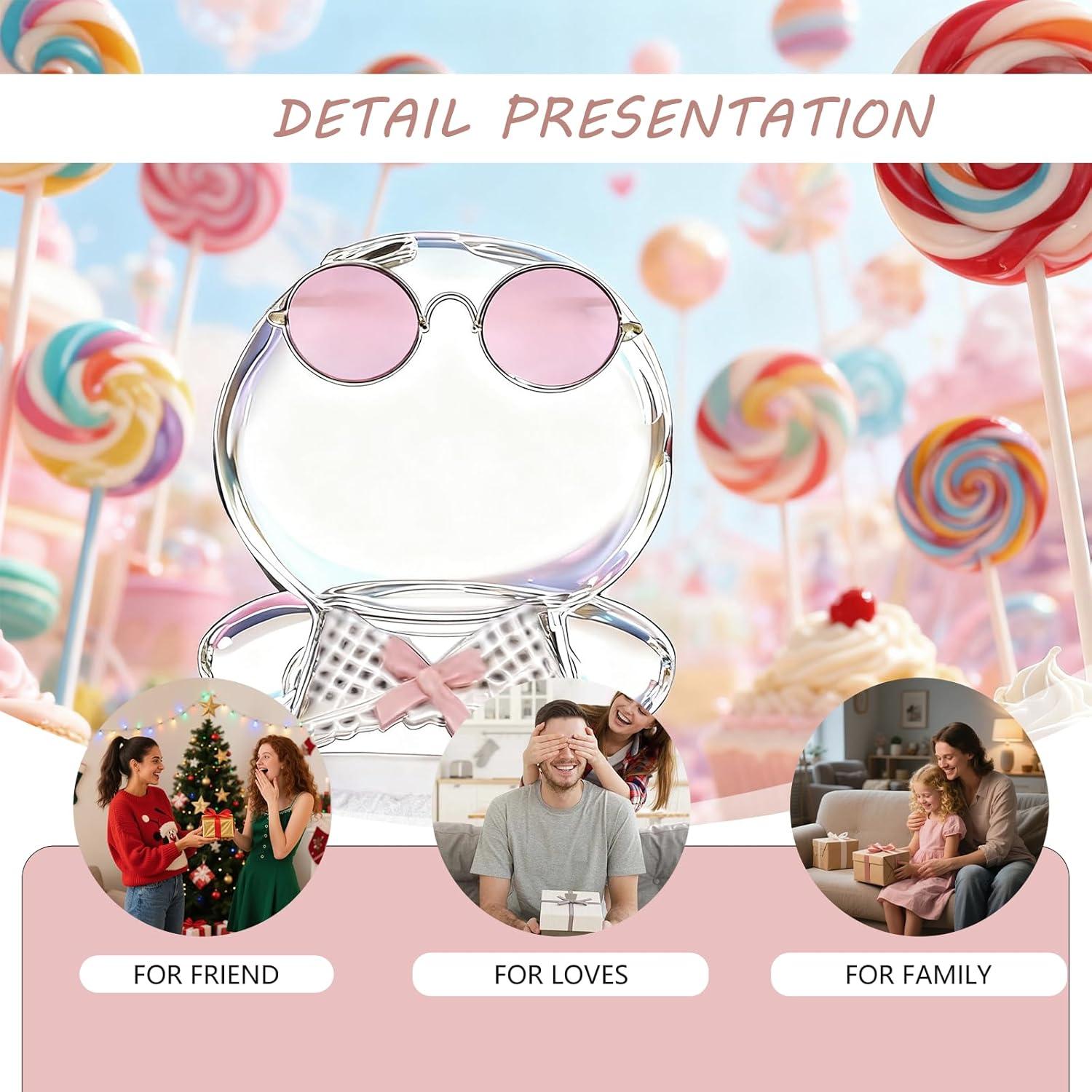 Conjunto de Traje de Baño Labubu 5 Piezas Rosa para Muñecas