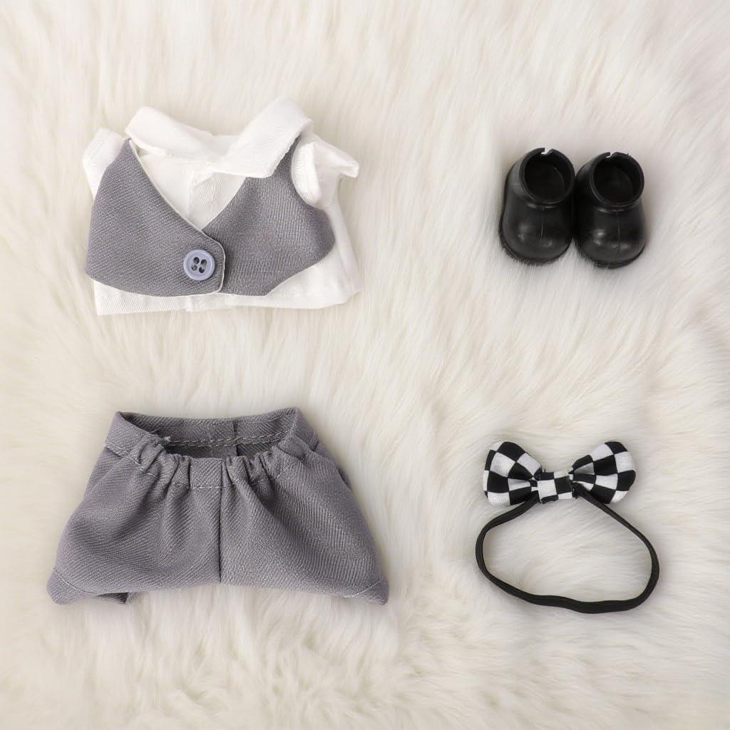 Conjunto de Ropa de Boda para Muñecas 17cm - Traje Novio y Novia