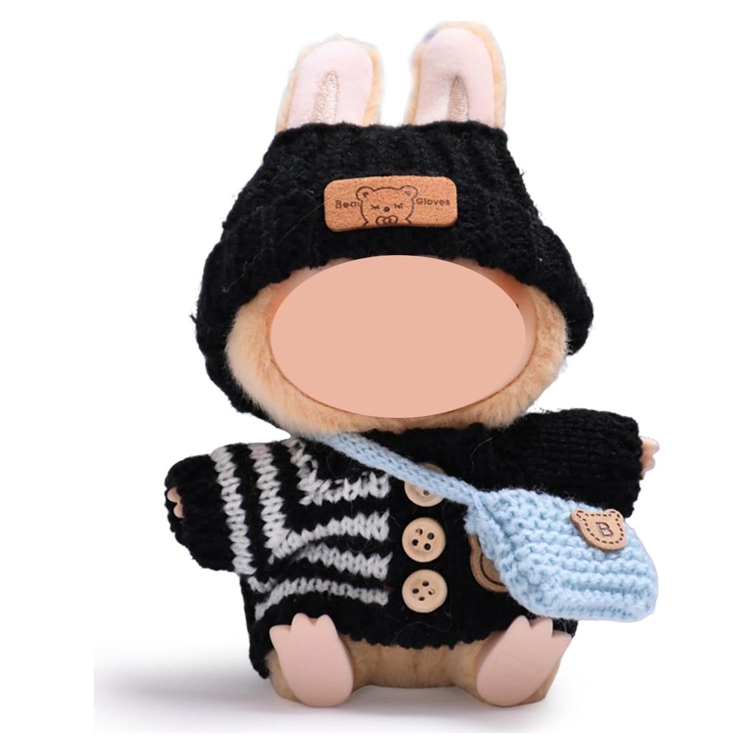 Conjunto de Ropa para Muñecas 17cm - Sombrero, Vestido y Mochila