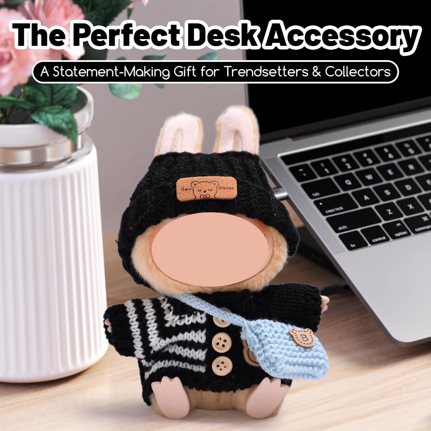 Conjunto de Ropa para Muñecas 17cm - Sombrero, Vestido y Mochila