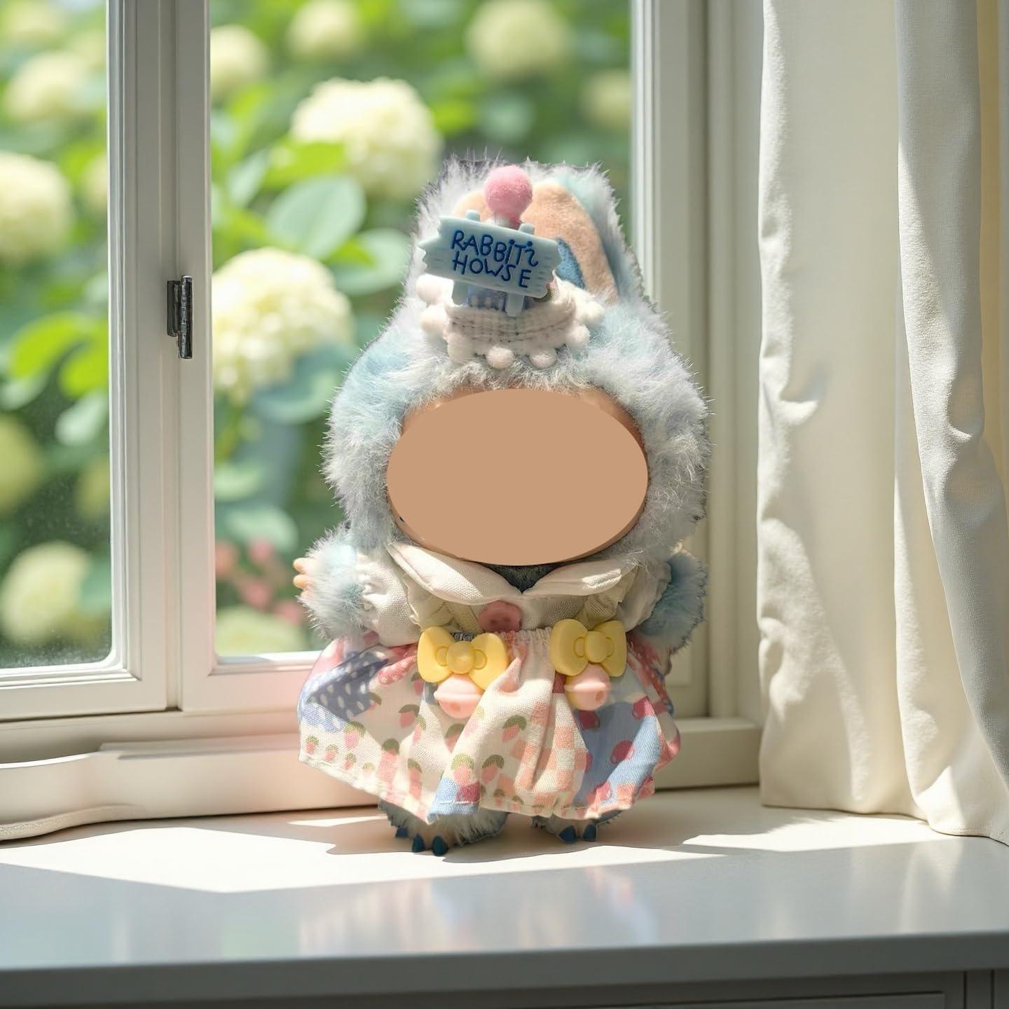 Ropa para muñecas 17cm iLEXFLY Kawaii Chic 2 Set Rosa