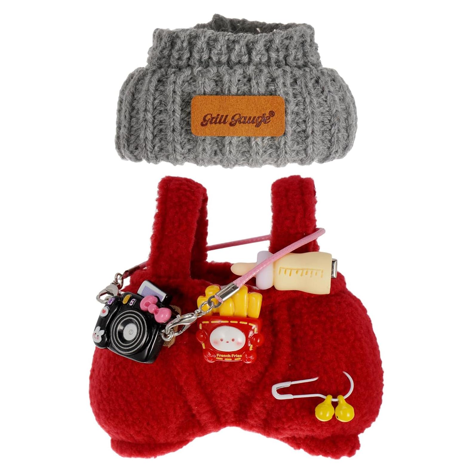 Conjunto de Ropa para Muñecas 17cm GrillGauge - Rojo