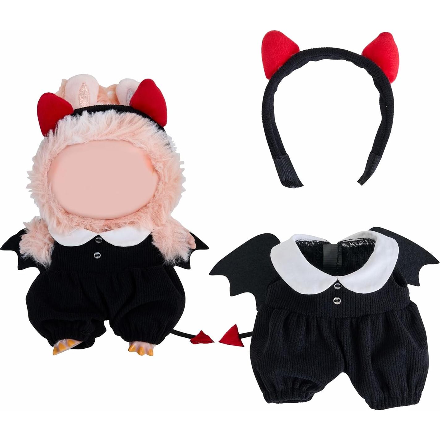 Conjunto de Ropa para Muñecas 17cm Dincken - Halloween