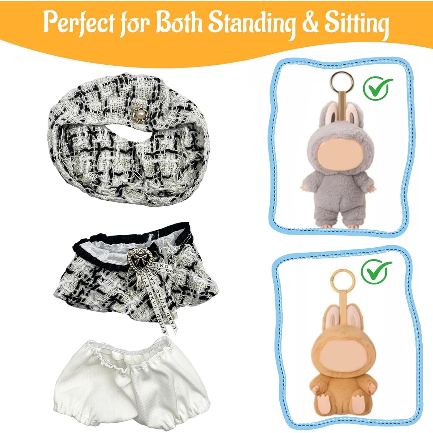 Conjunto de Ropa para Muñecas Lbb 17 cm - Estilo Diseñador