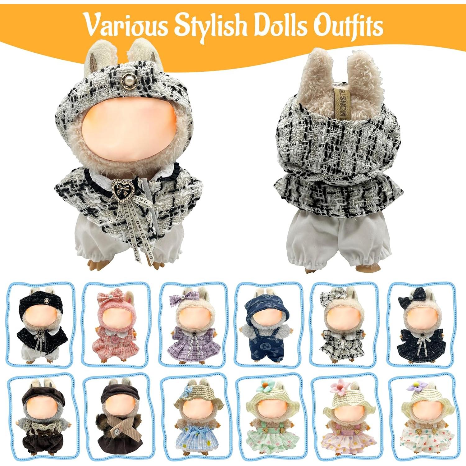 Conjunto de Ropa para Muñecas Lbb 17 cm - Estilo Diseñador