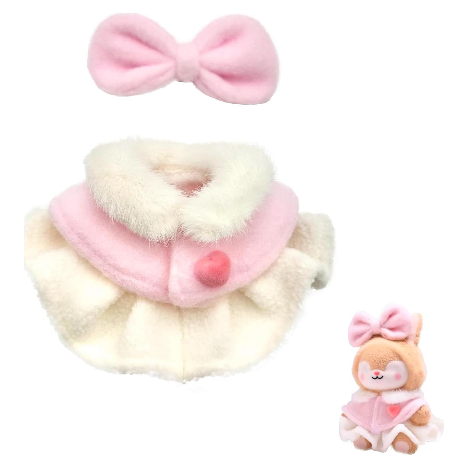 Conjunto de Ropa para Muñecas 17cm Rewxxd Corazón en Flor