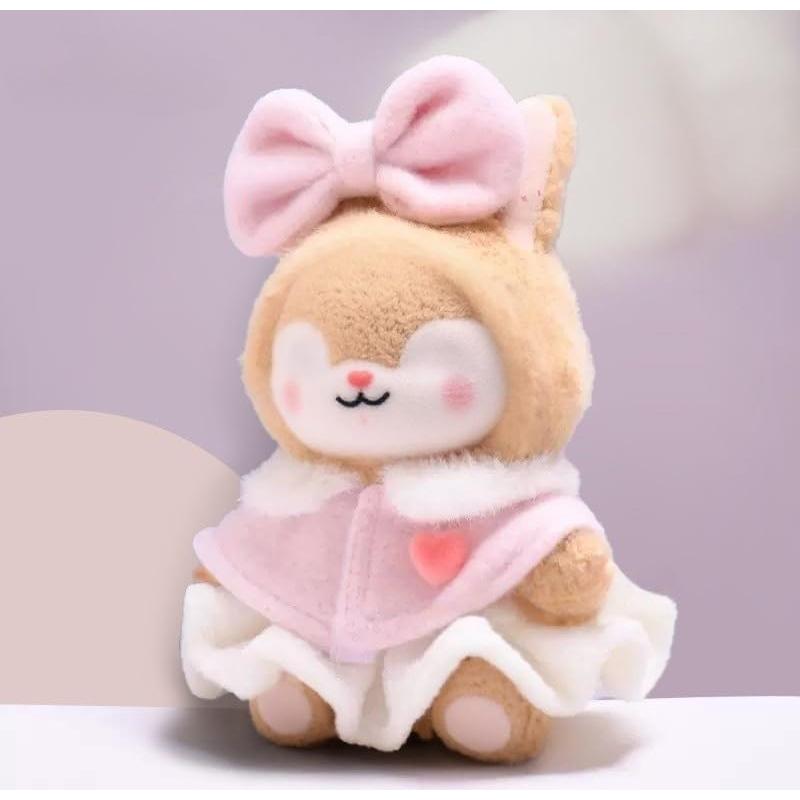 Conjunto de Ropa para Muñecas 17cm Rewxxd Corazón en Flor