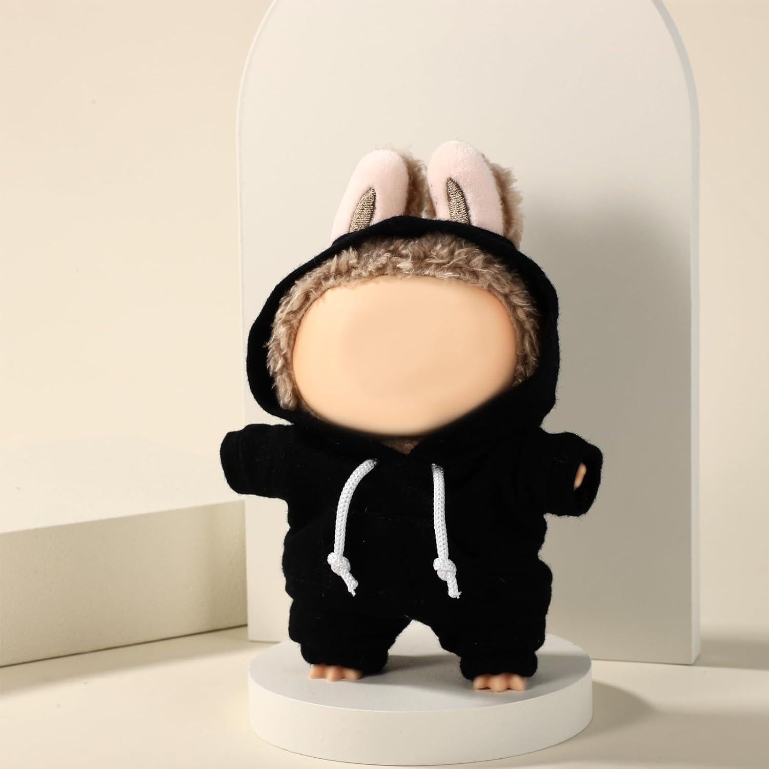 Conjunto de Sudadera para Muñeca Lyreh - Color Negro