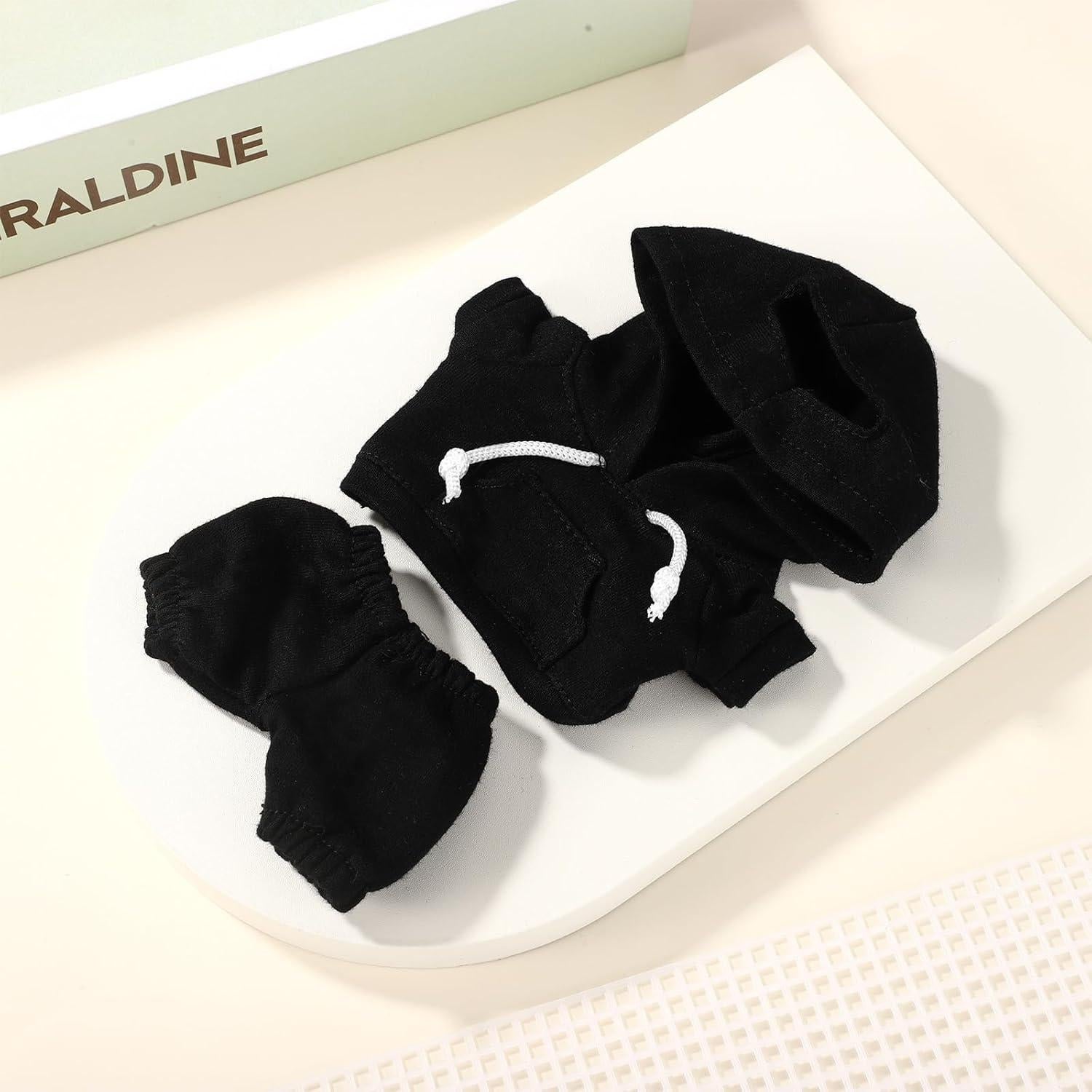 Conjunto de Sudadera para Muñeca Lyreh - Color Negro