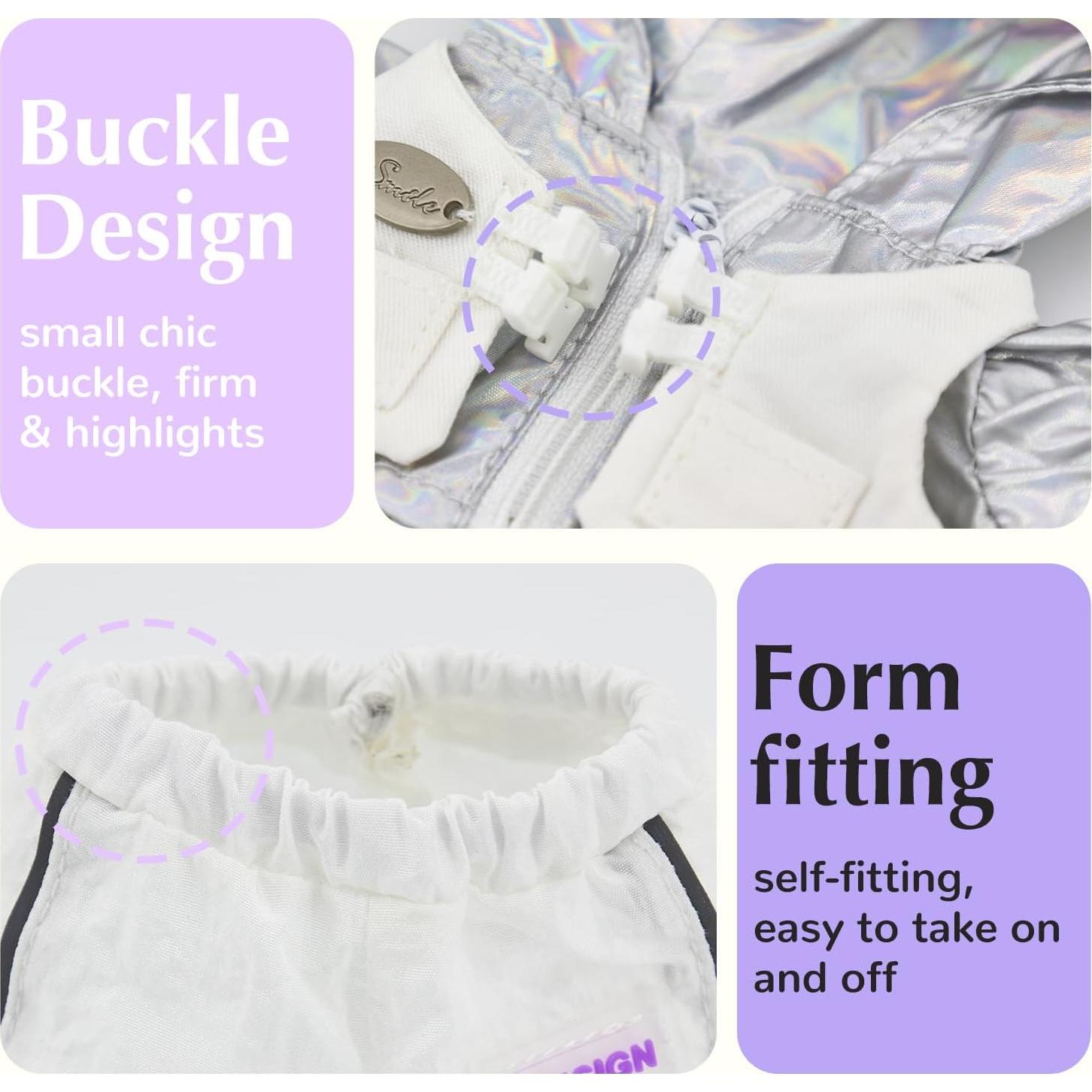 Conjunto de Ropa para Muñecas HUEHUG 5 Piezas 17cm Negro