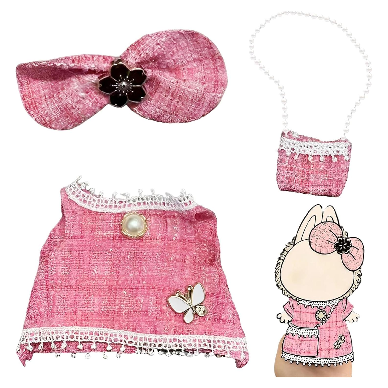 Conjunto de Ropa para Muñecas 17cm TWWKDD con Accesorios