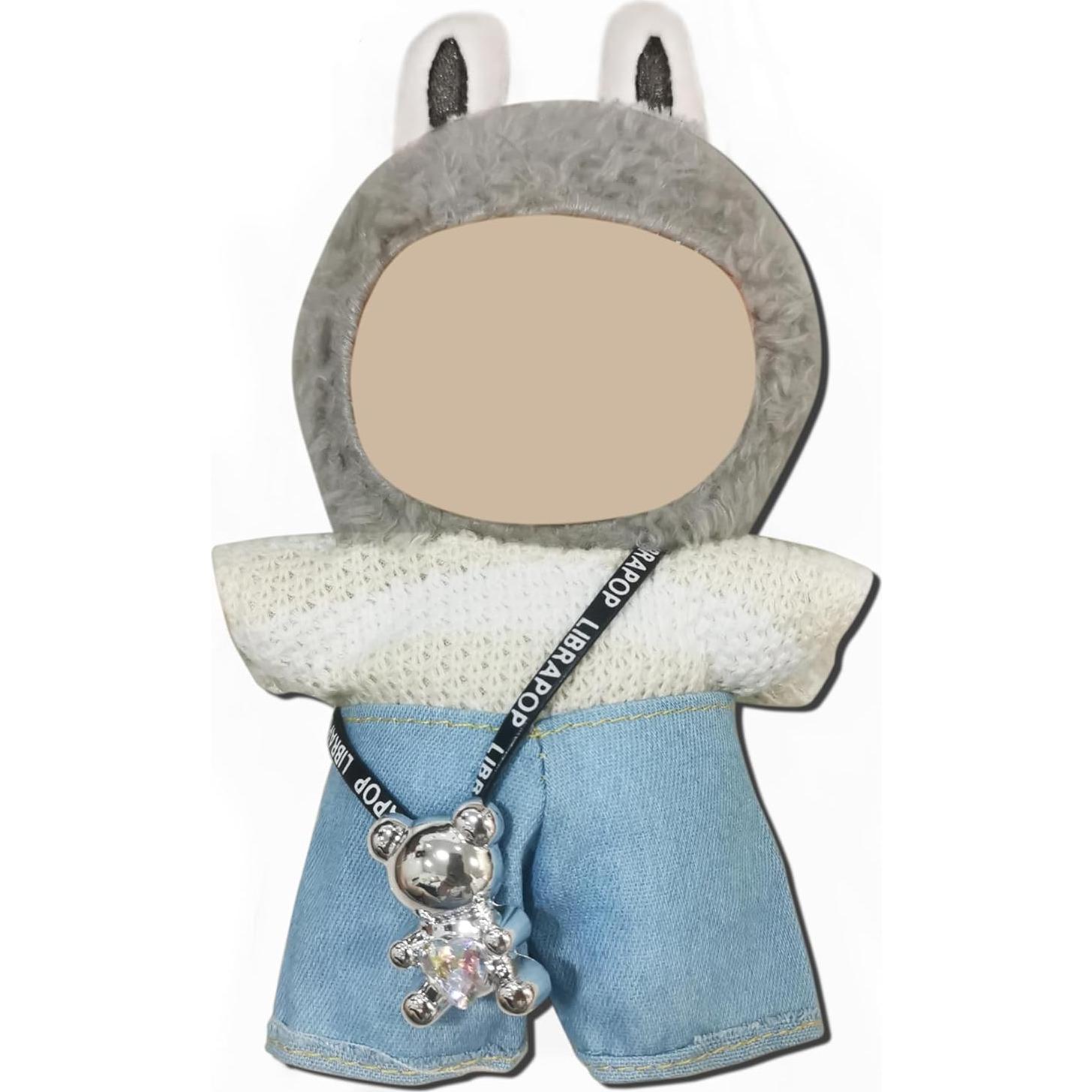 Ropa de muñeca UCAI 17cm Azul y Blanco - Accesorios únicos