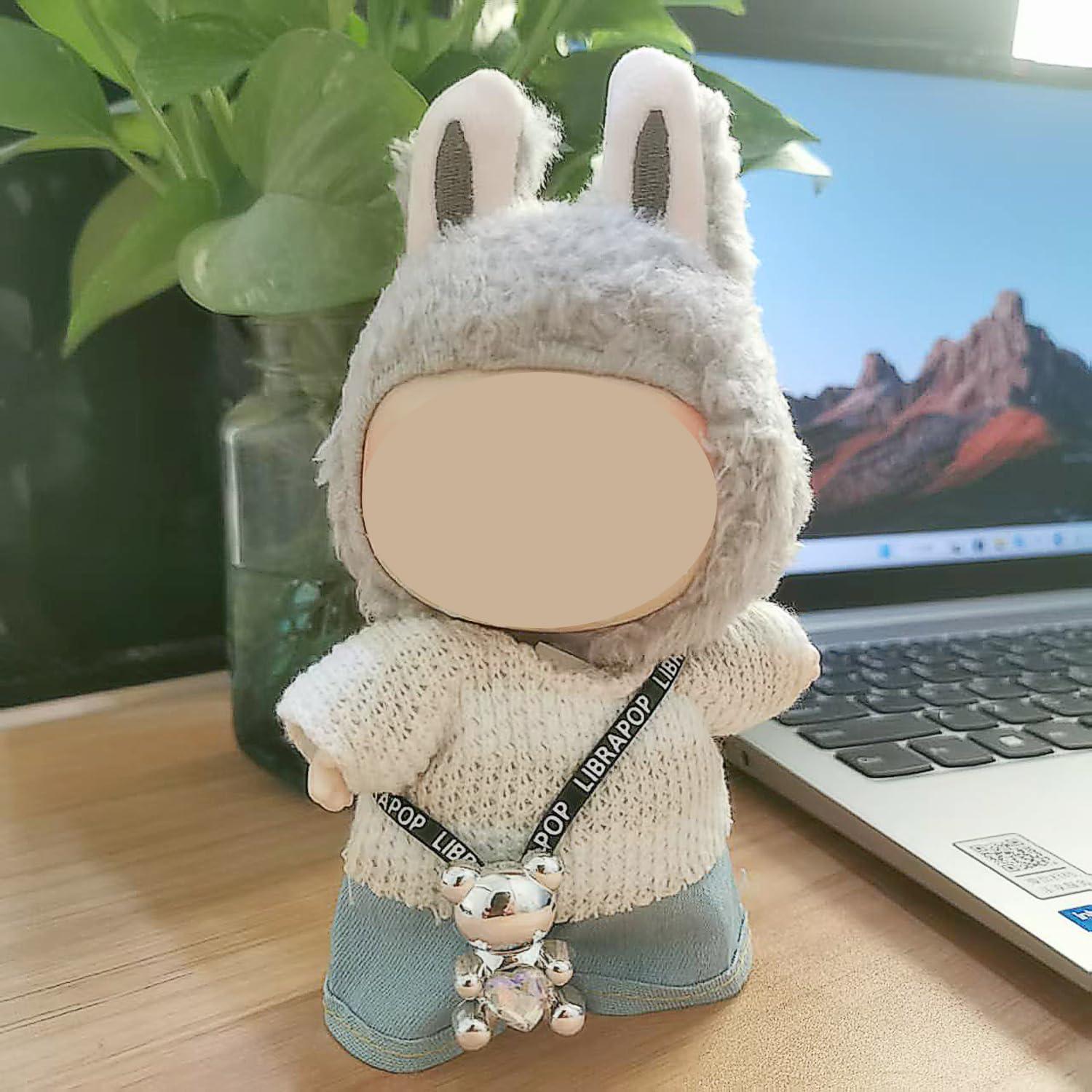 Ropa de muñeca UCAI 17cm Azul y Blanco - Accesorios únicos