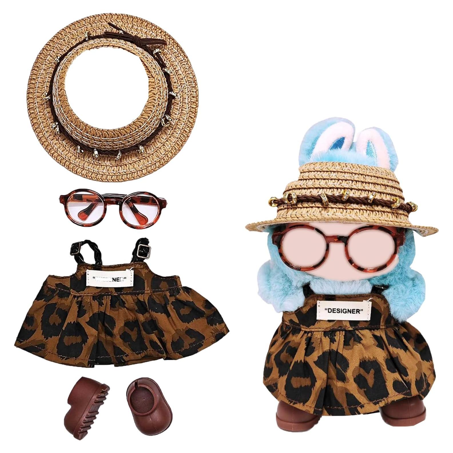 Conjunto de Ropa para Muñeca Labubu 17cm - 4 Piezas Elegantes