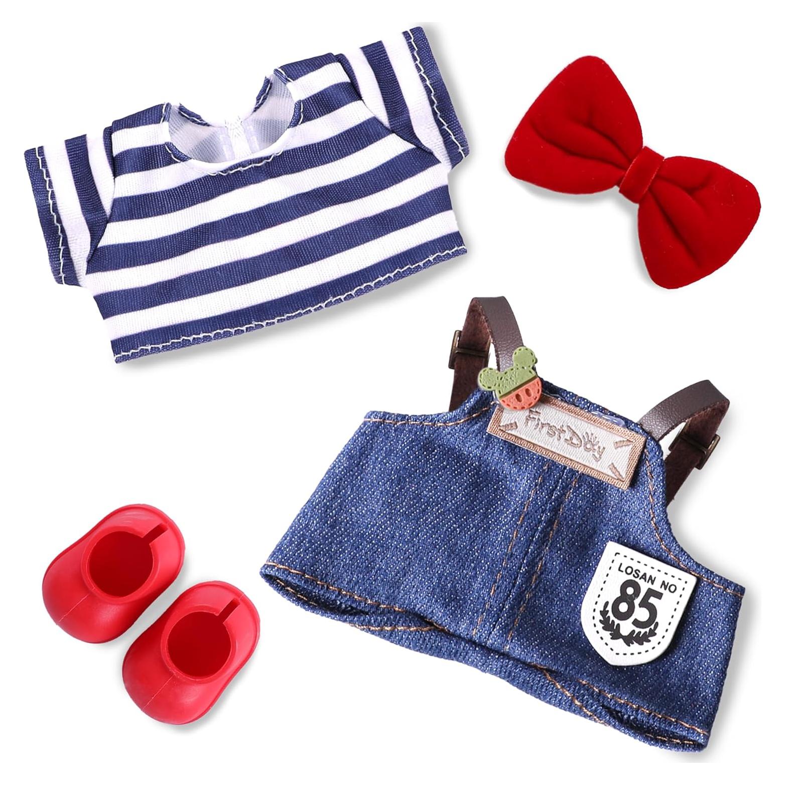 Set de Ropa para Muñeca 17cm MOVOLIVI - 4 Piezas Moda