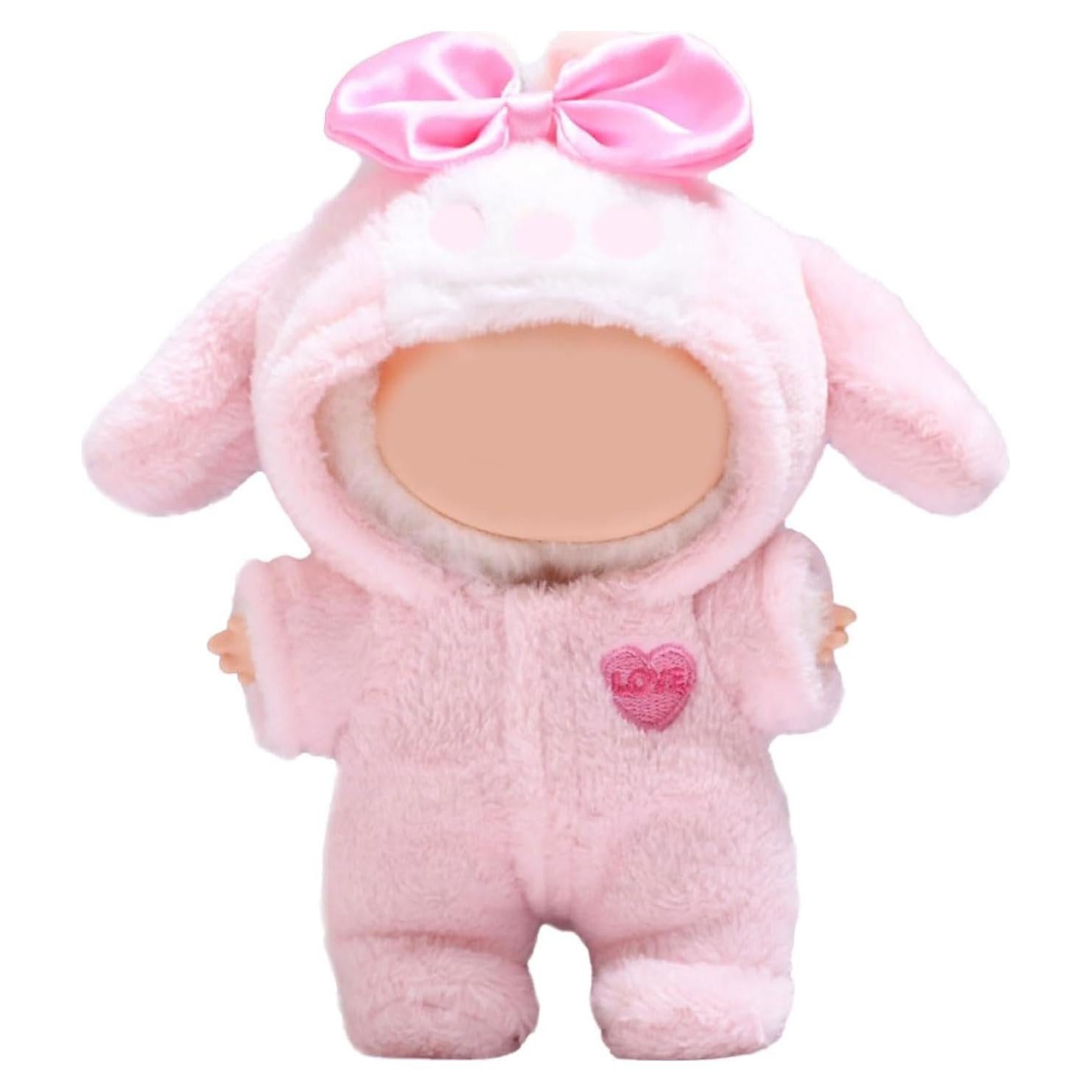 Conjunto de Ropa para Muñecas 17 cm LUFZFEU Conejo Rosa