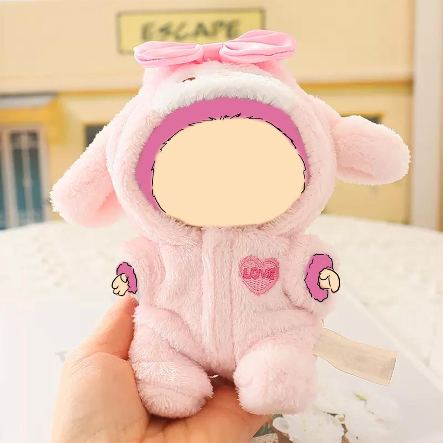 Conjunto de Ropa para Muñecas 17 cm LUFZFEU Conejo Rosa