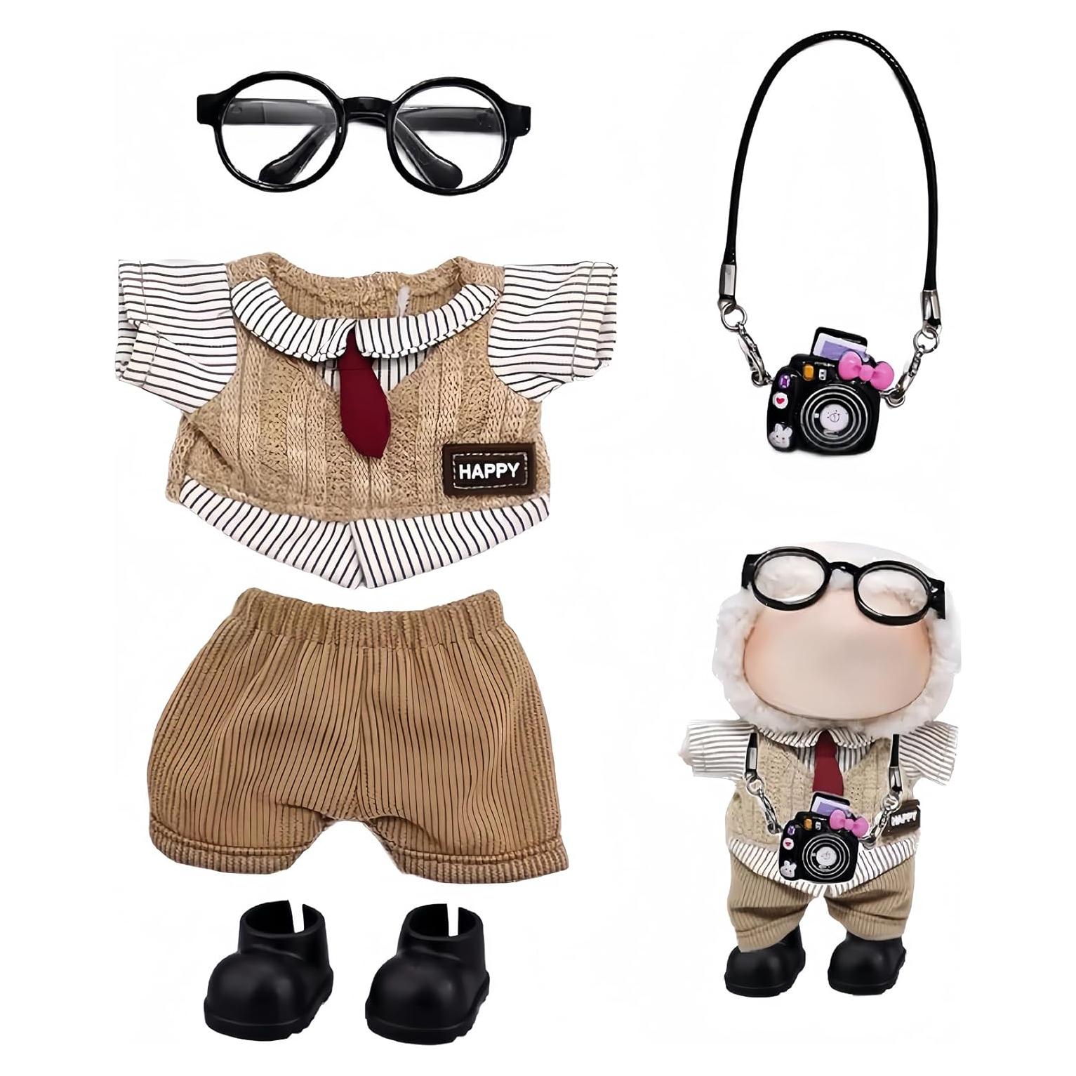 Conjunto de Ropa para Muñecas 17cm - TITAAEAA, 5 Piezas