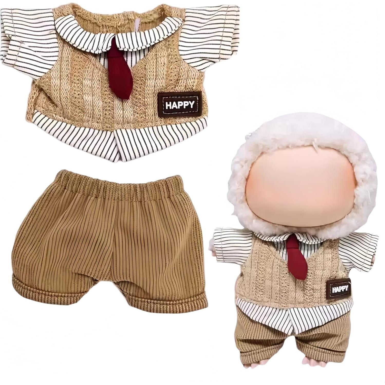 Conjunto de Ropa para Muñecas 17cm - TITAAEAA, 5 Piezas