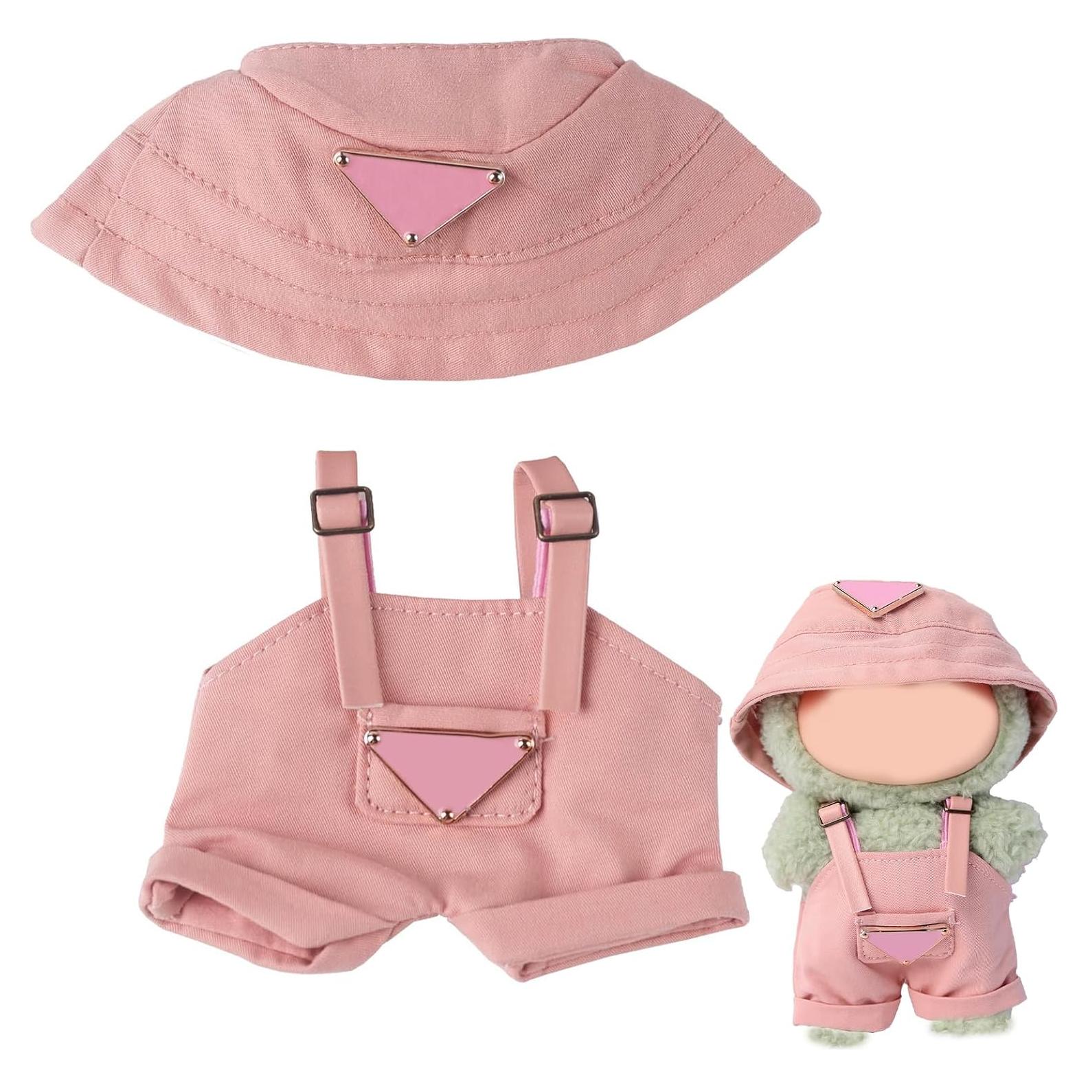 Conjunto de Ropa Rosa para Muñeca de 17cm Beem Jun