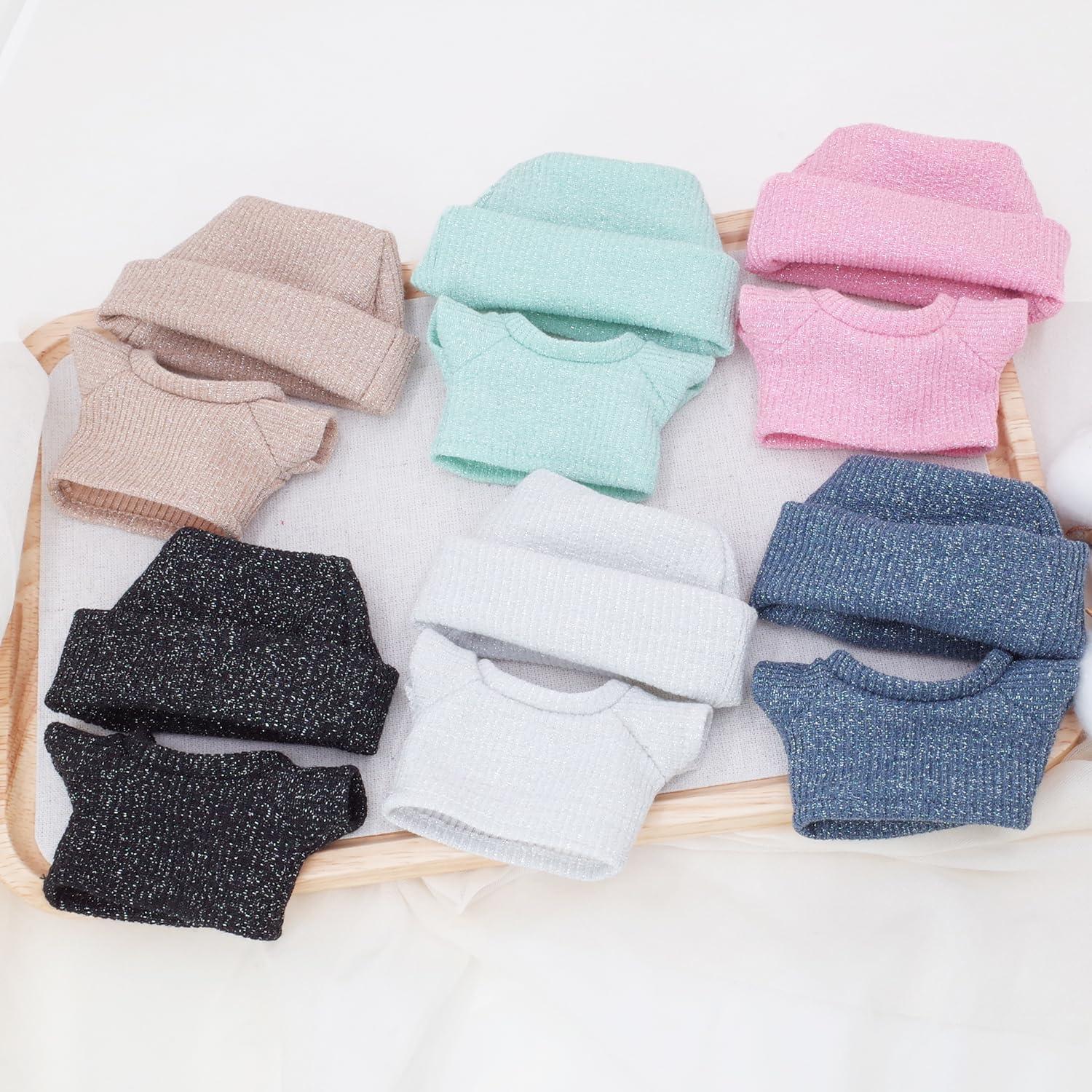 Ropa de muñeca Etistta 17cm - Conjunto brillante (paquete de 6)