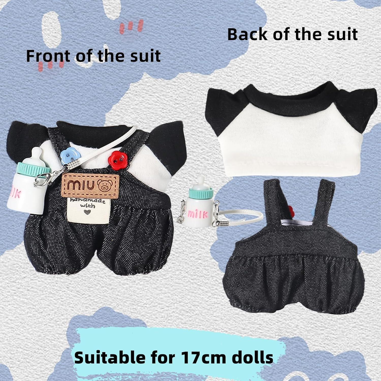 Conjunto de Ropa para Muñecas 17cm Xingfineshop 3 Piezas