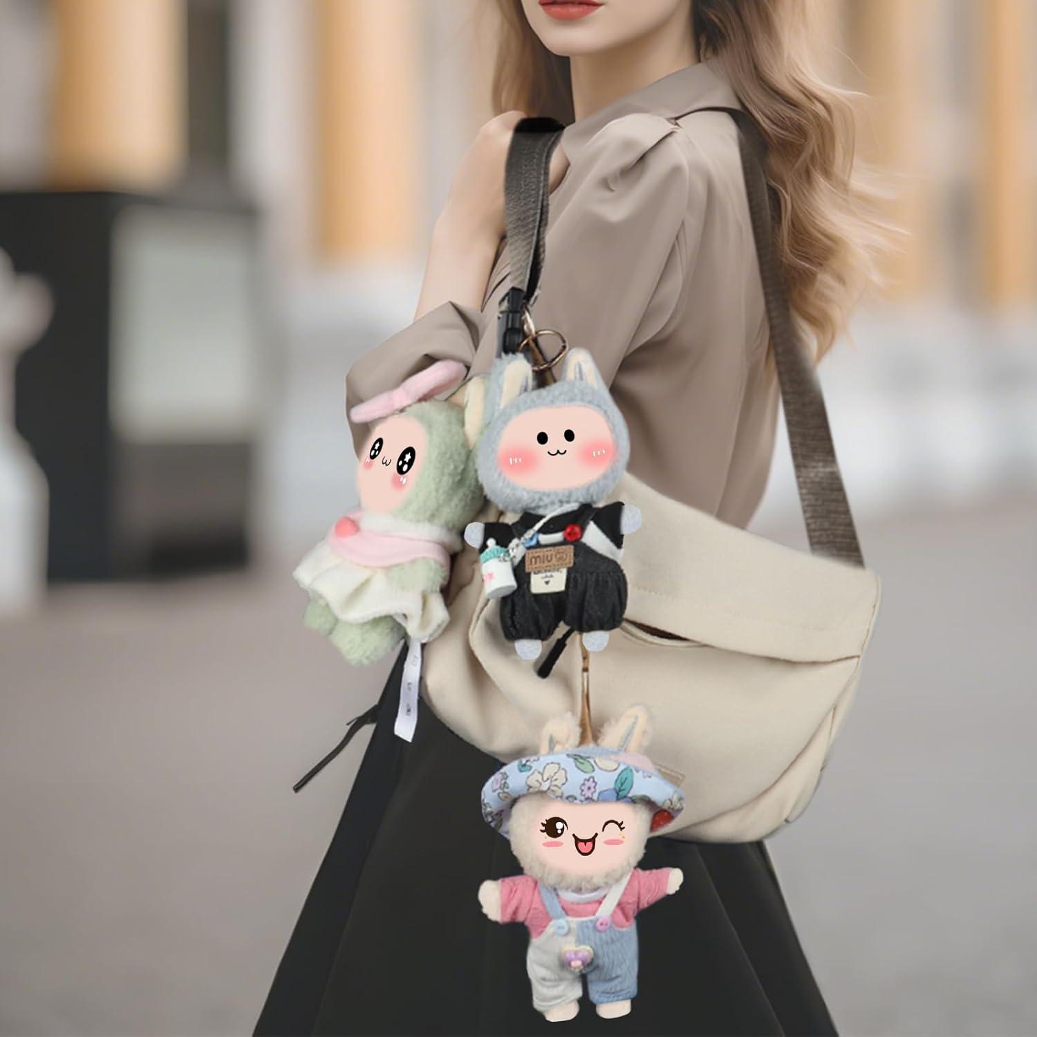 Conjunto de Ropa para Muñecas 17cm Xingfineshop 3 Piezas