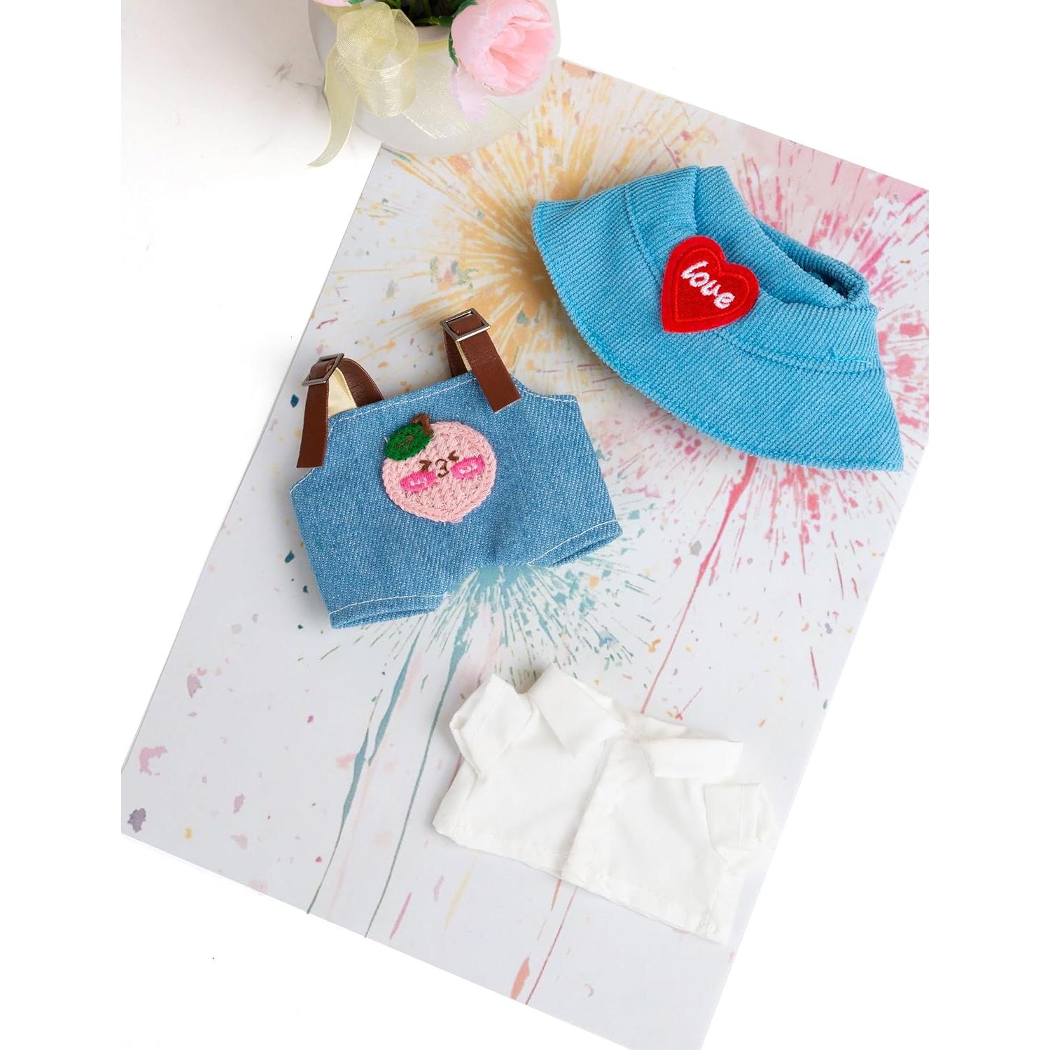 Conjunto de Ropa para Muñecas 17 cm Labubu - 3 Piezas Elegantes