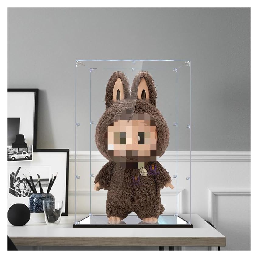 Caja de exhibición acrílica LABUBU 35x30x60 cm alta gama