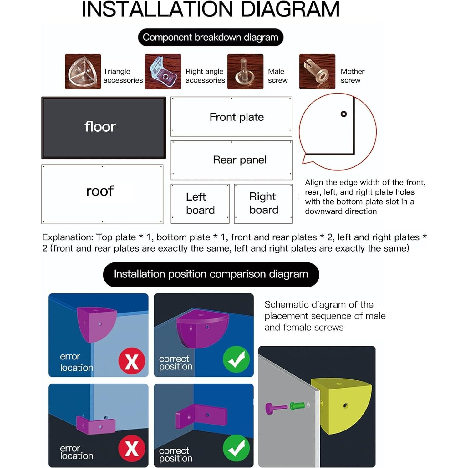 Caja de exhibición acrílica LABUBU 35x30x60 cm alta gama