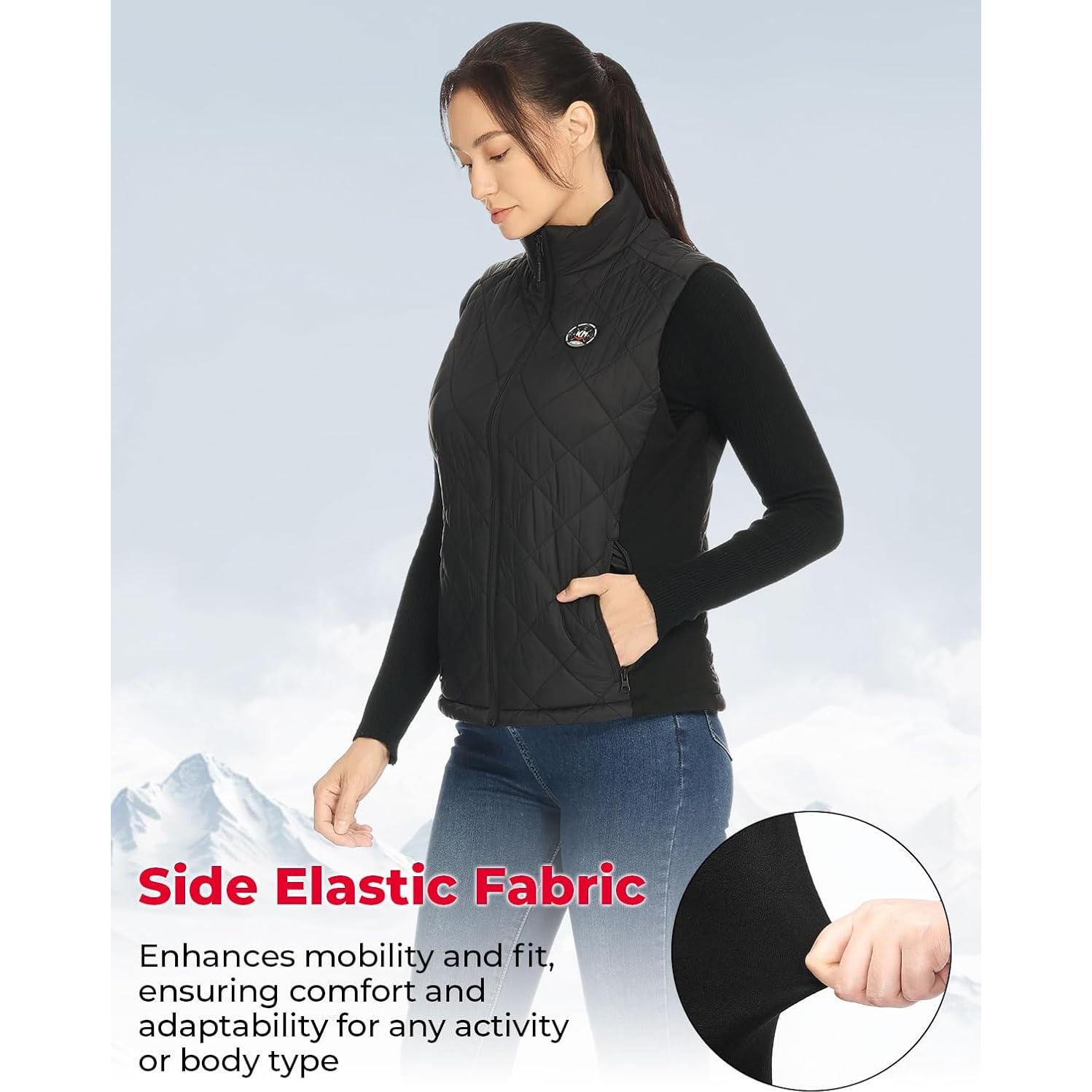 Chaleco Térmico KEMIMOTO NR1052 con Control APP y Batería