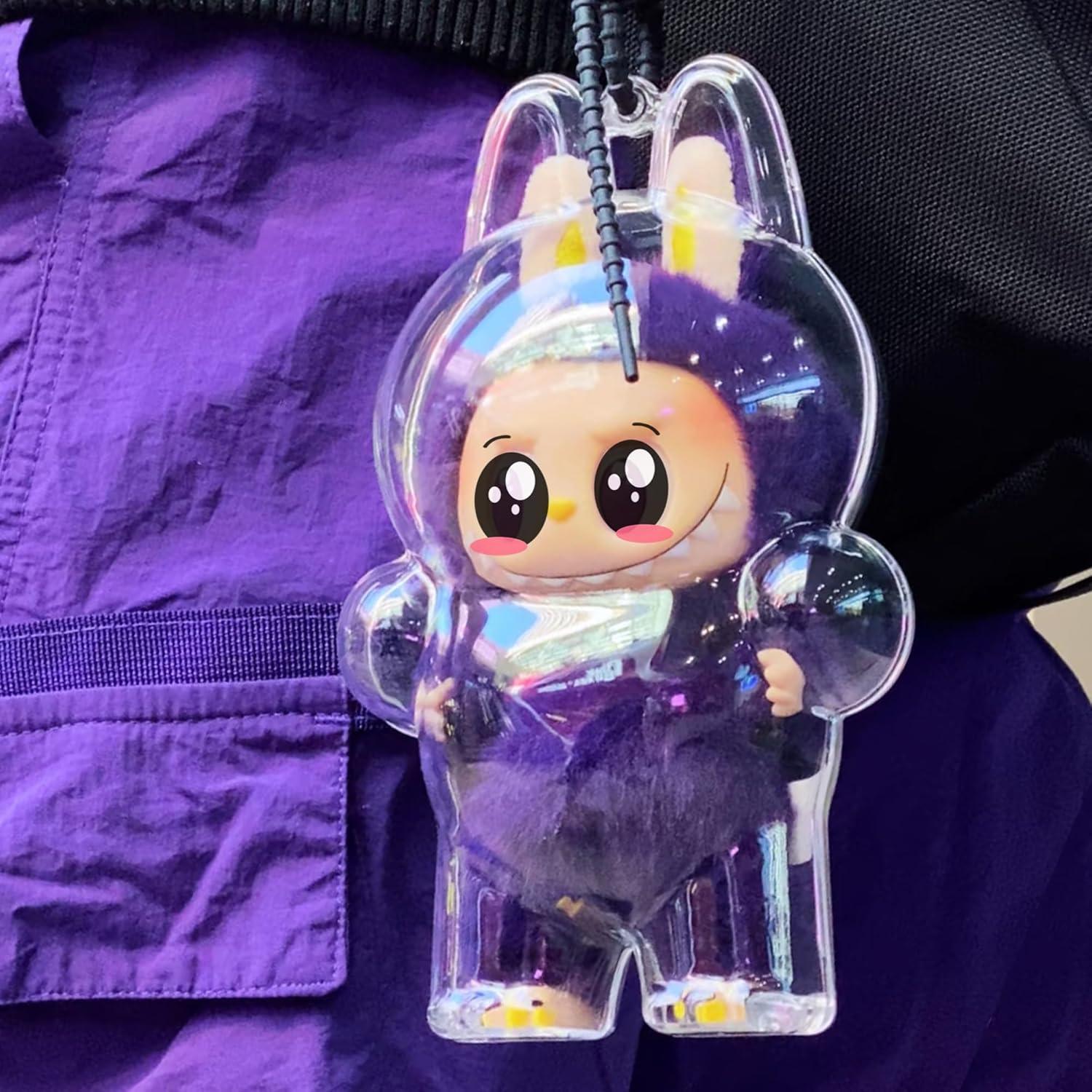 Funda Protectora Acrílica LABUBU POP1 - Exhibidor Duradero