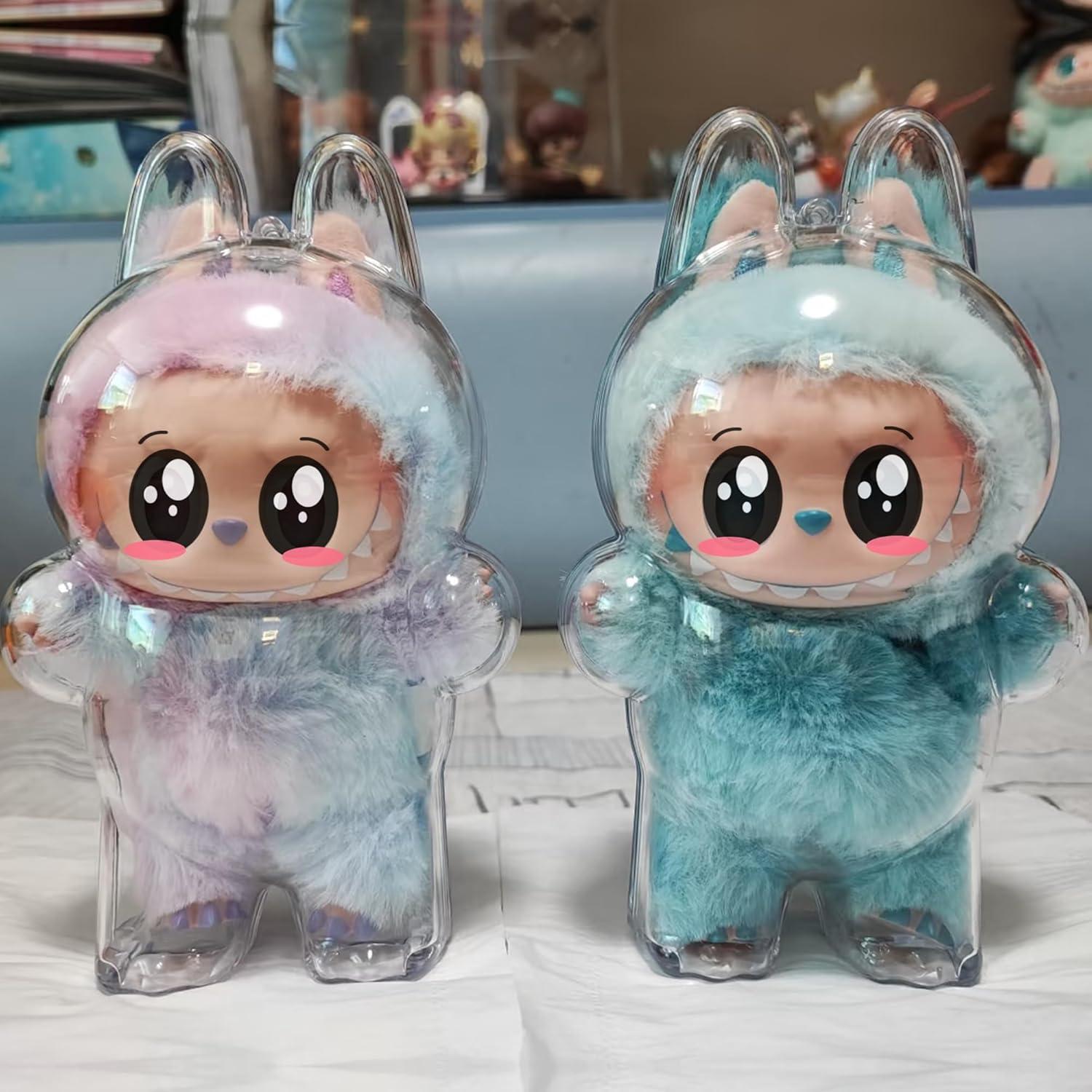 Funda Protectora Acrílica LABUBU POP1 - Exhibidor Duradero