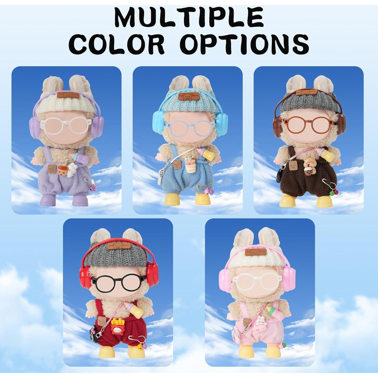 Conjunto de Ropa para Muñecas 8 Piezas Yrlisfon Rosa