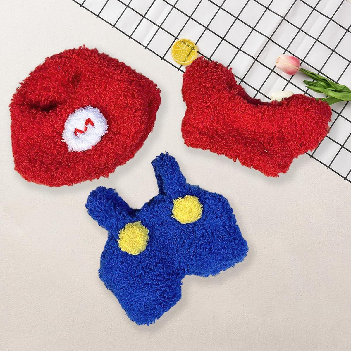 Conjunto de Ropa para Muñeca 17cm Labubu Estilo Azul 1