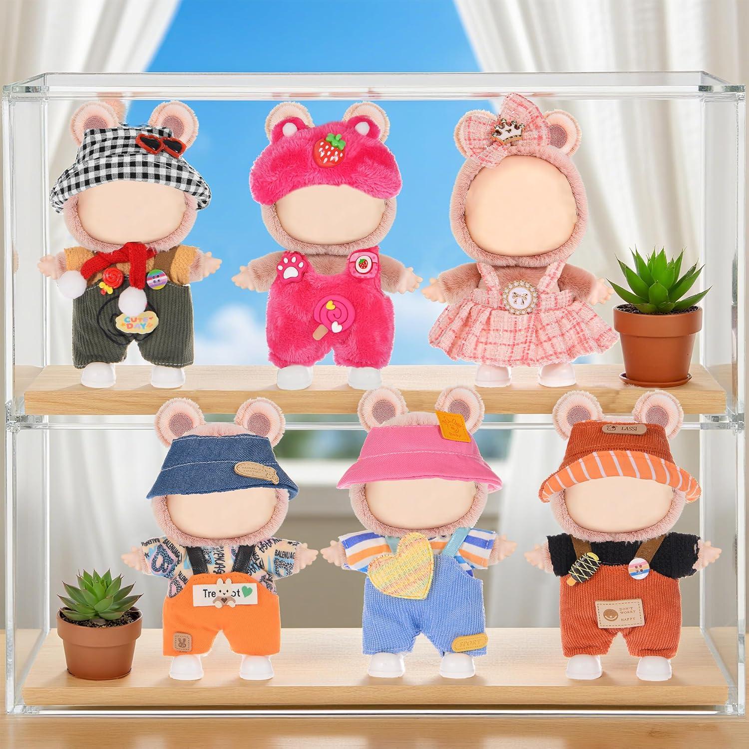 Conjuntos de Ropa para Muñeca de 17cm - 6 Estilos Elegantes