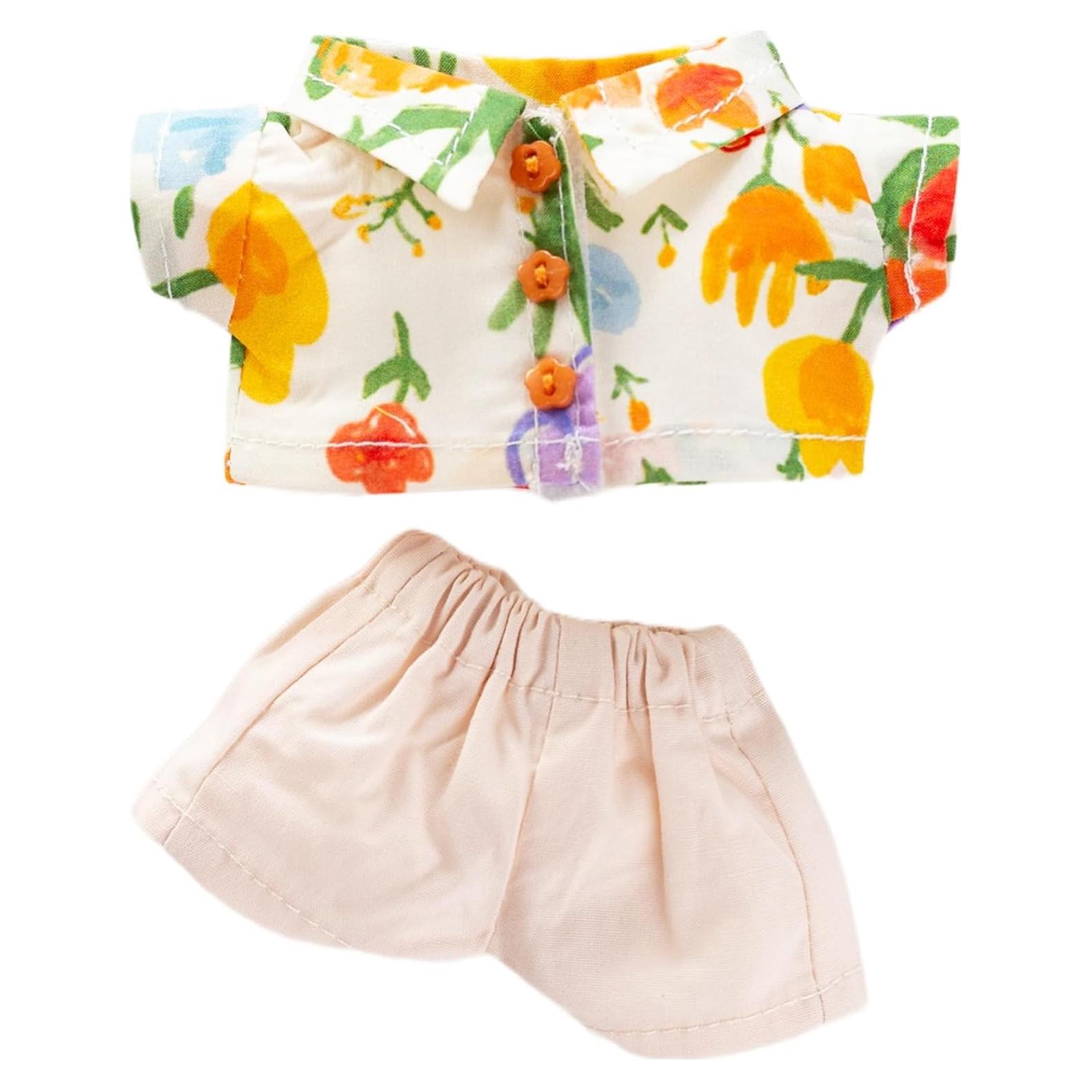 Conjunto de Camisetas para Muñecas Labubu 17cm - Trigo Susurrante