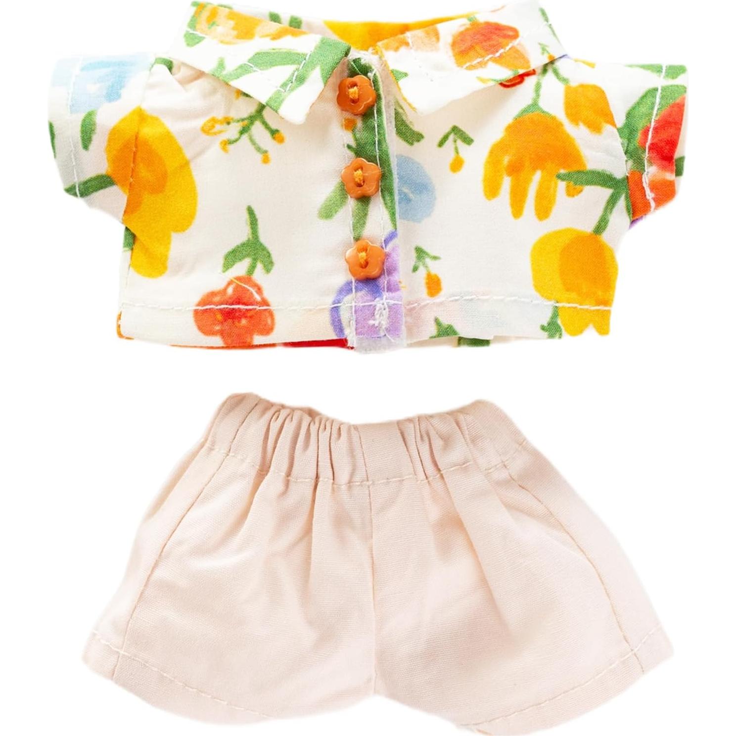 Conjunto de Camisetas para Muñecas Labubu 17cm - Trigo Susurrante