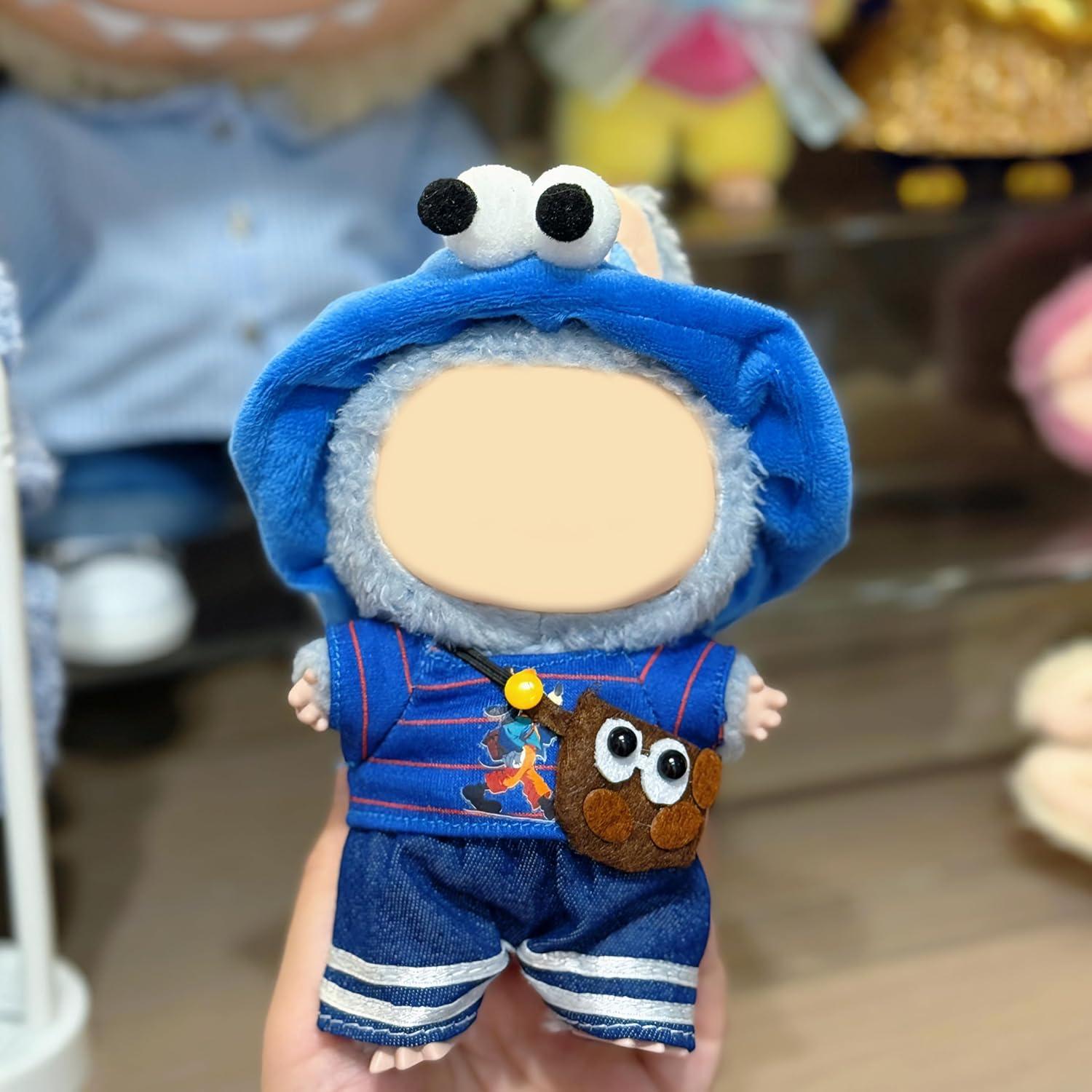 Conjunto Ropa para Muñecas 15cm/17cm Genérico Azul