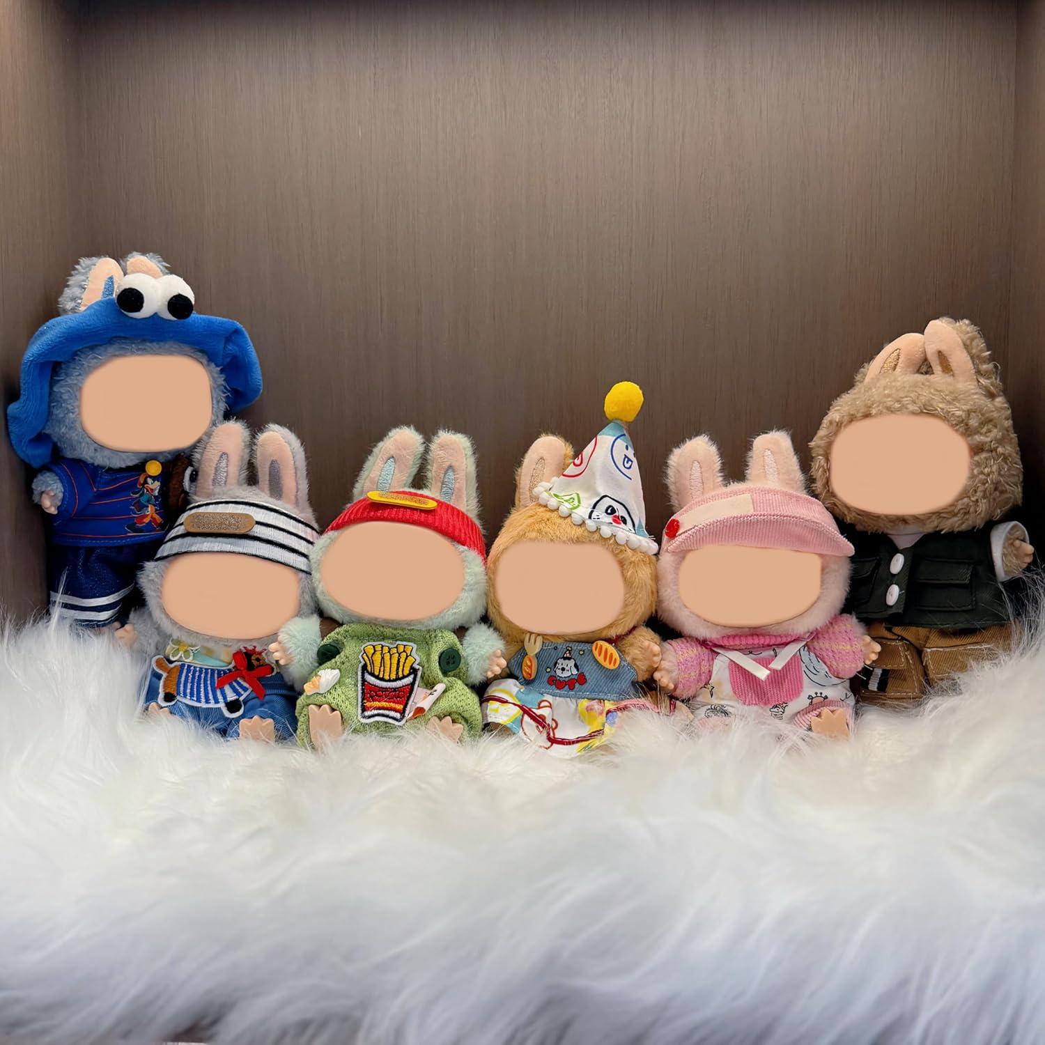 Conjunto Ropa para Muñecas 15cm/17cm Genérico Azul