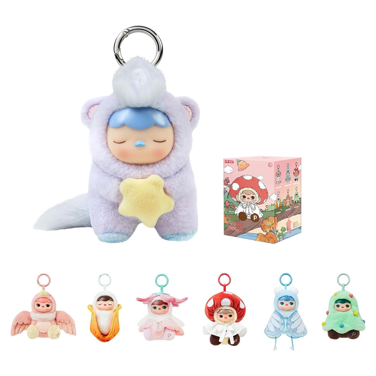 Figuras de Pendiente Pop Mart Pucky Fiesta en el Bosque 11cm