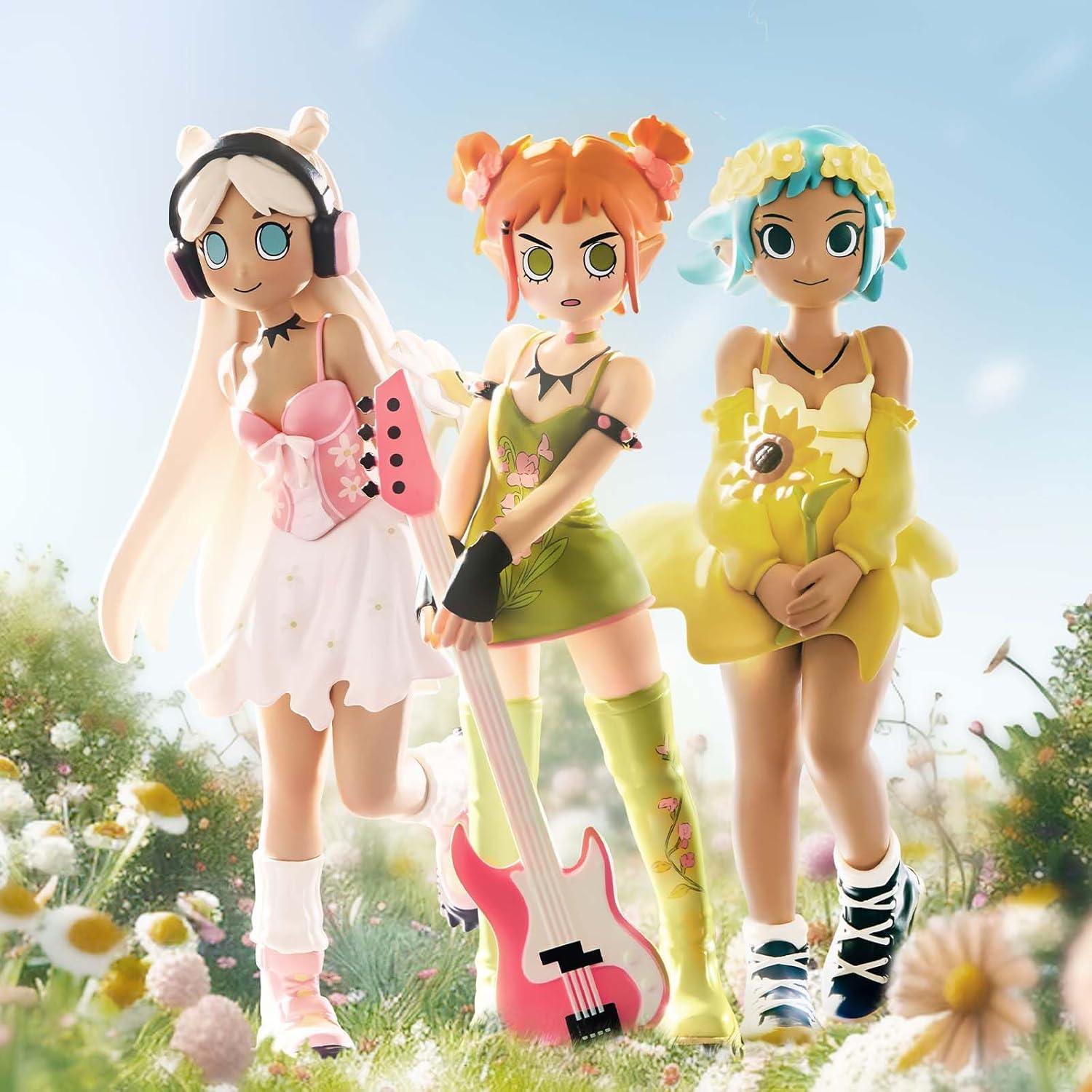 Figuras coleccionables POP MART Peach Riot Punk Fairy - 12 unidades